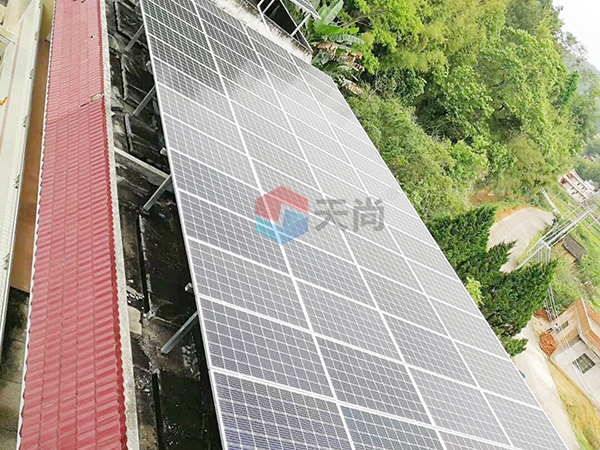 Qingyuan solar photovoltaic poverty alleviation project