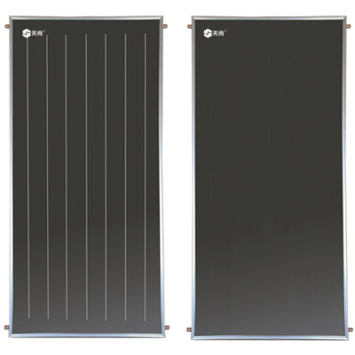 Anodized Flat Panel Solar Collector